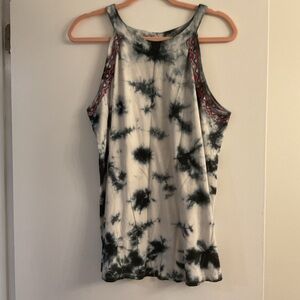 Torrid Navy & White Tank Top